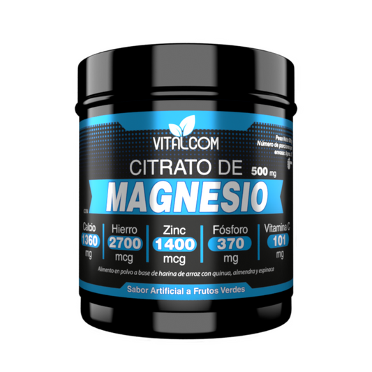 citrato de magnesio en polvo